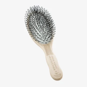 Cepillo Ovalado Protector de Haya - Nylon en Bucle