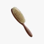 Cepillo de cerdas naturales claras Ebano