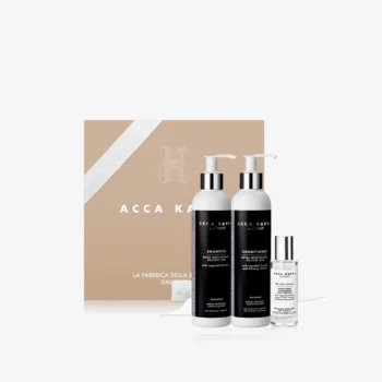 fotografia del Set per Capelli Muschio Bianco de acca kappa